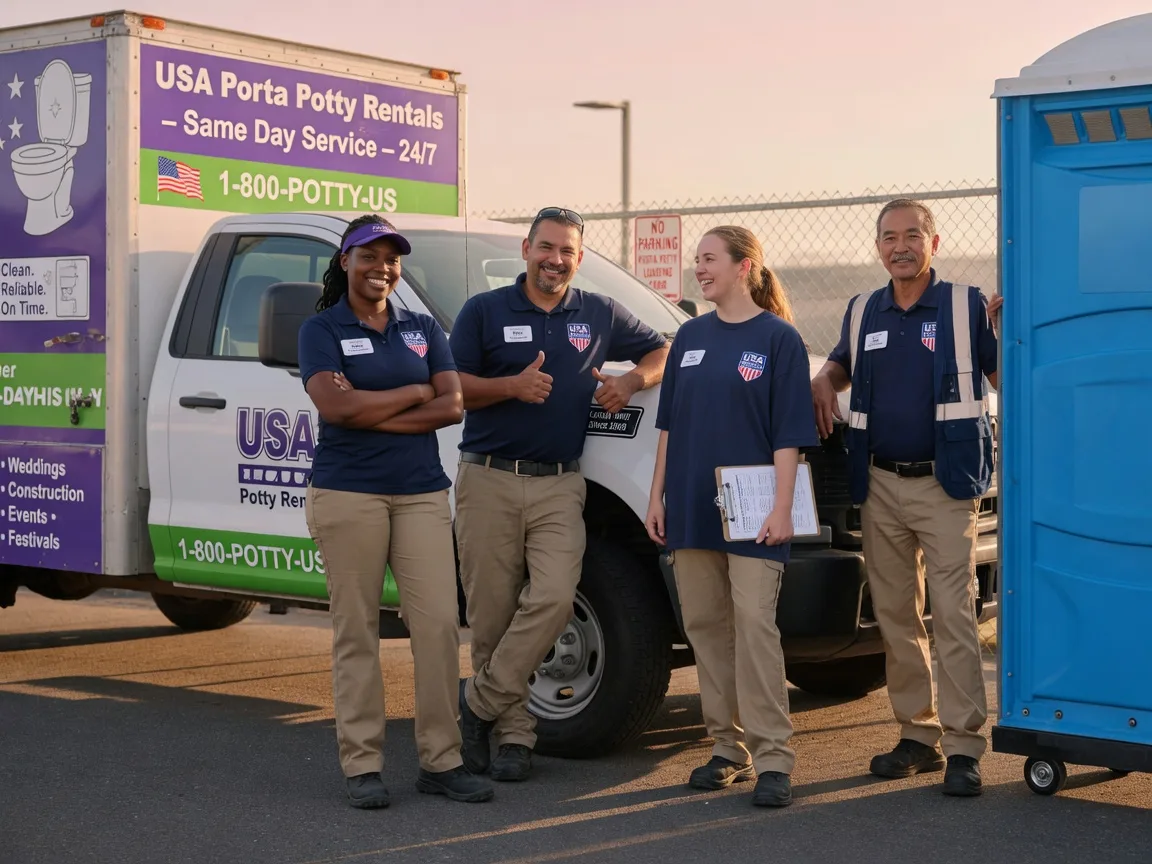 Porta Potty Rental company in Smyrna, NC